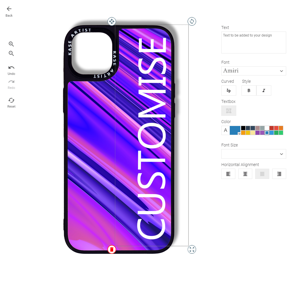 Customize phone cover