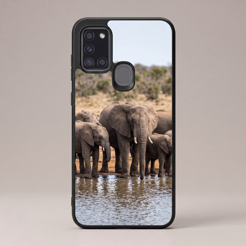 Samsung A21S Case, printed with a photograph on the back