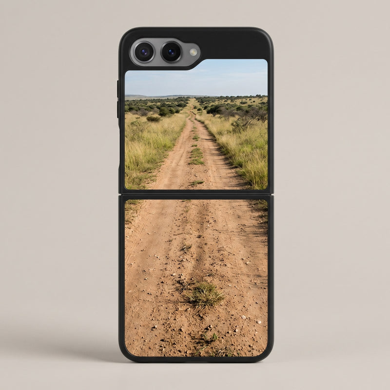 Samsung Z Flip 6 Case, printed with a photograph on the back